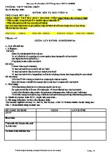 Hướng dẫn tự học Hóa học Lớp 10 - Tiết 46+47 Ozôn - Lưu huỳnh  Hiđrosunfua - Năm học 2019-2020 - Bùi Đức Minh